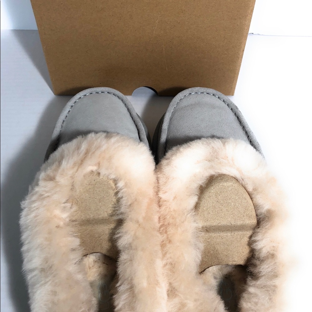 Ugg Grove moccasin slippers gray nib size *RARE* - Picture 4 of 8